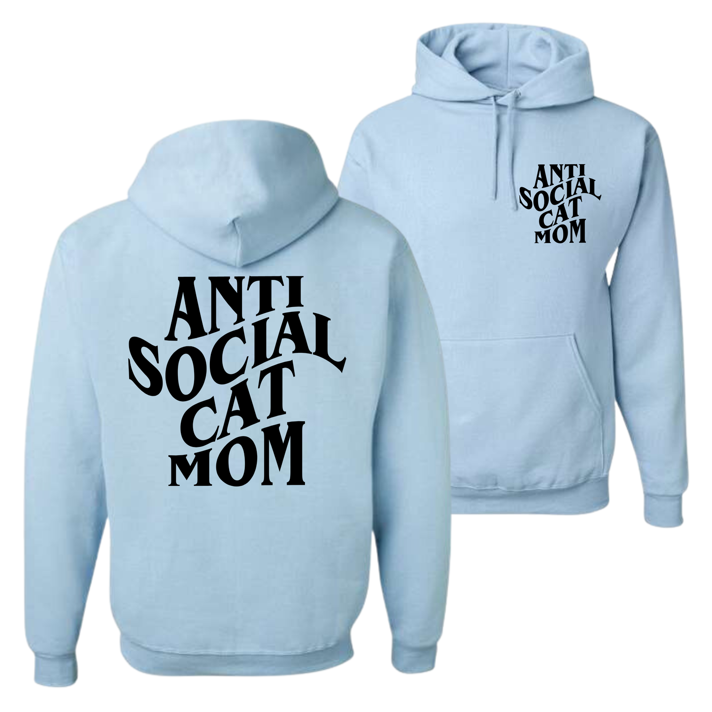 Anti Social Cat Mom Club Top