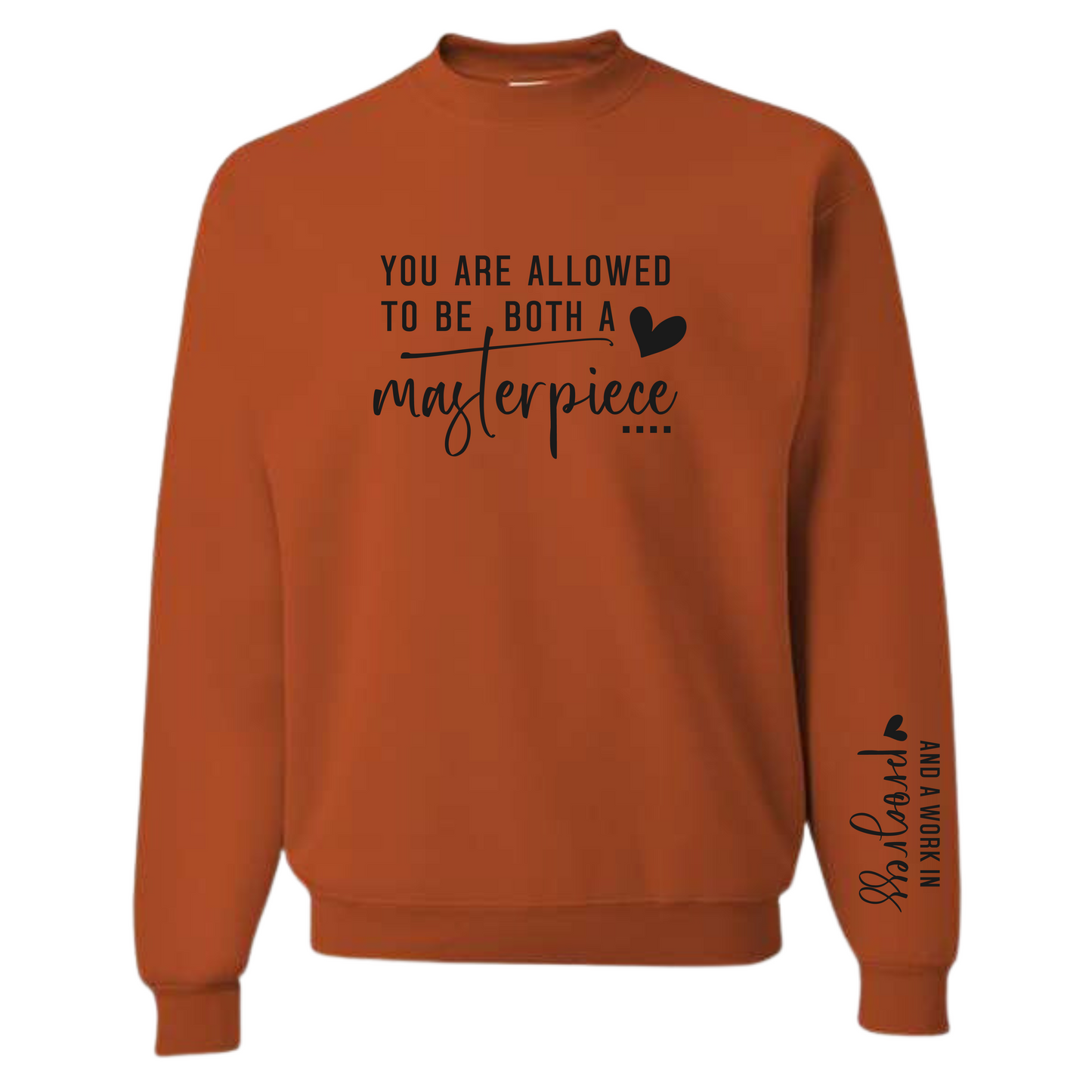 A Masterpiece & A Work In Progress Top