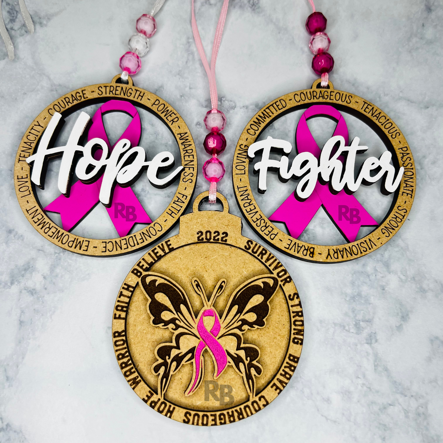 Awareness Ornaments