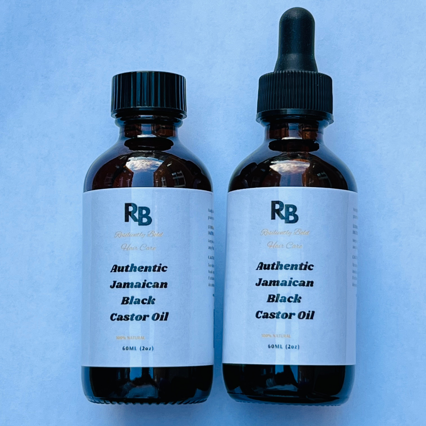 Resiliently Bold Hair Care Authentic 100% Jamaican Black Castor Oil