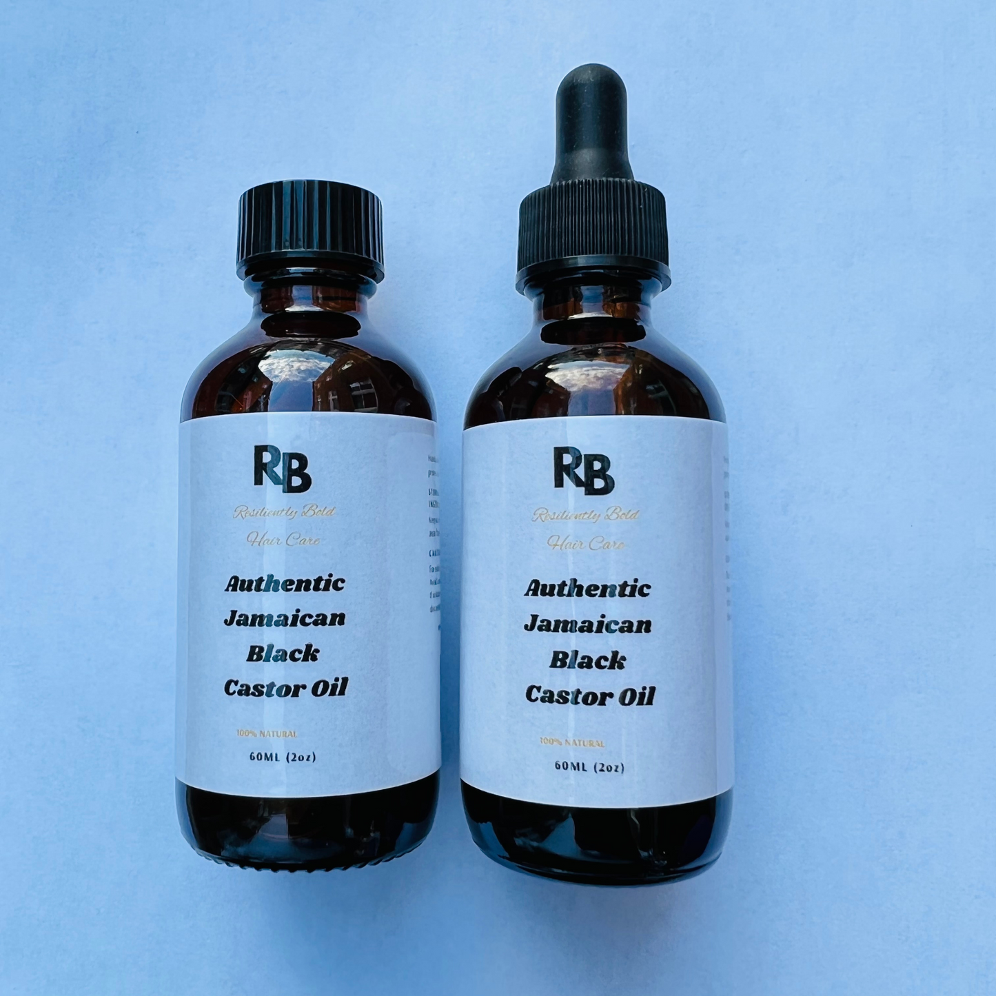Resiliently Bold Hair Care Authentic 100% Jamaican Black Castor Oil