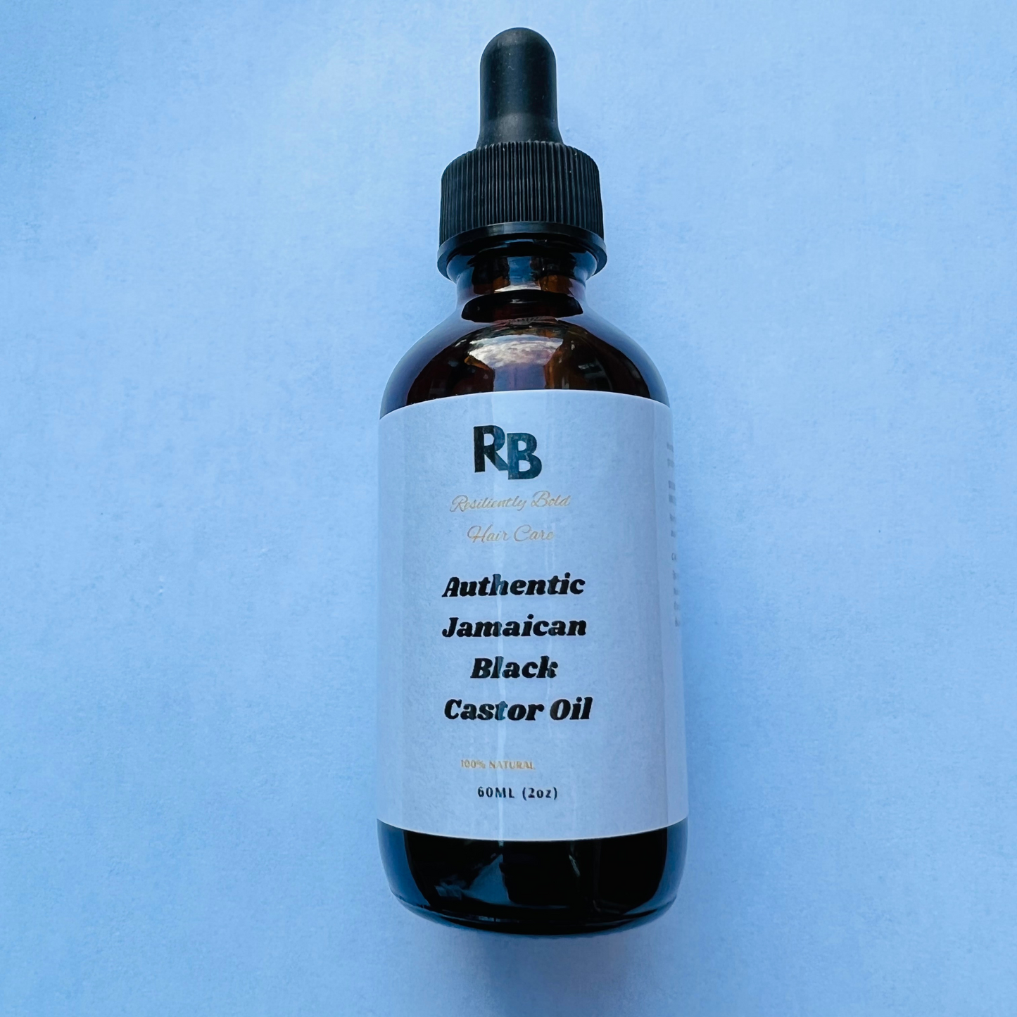 Resiliently Bold Hair Care Authentic 100% Jamaican Black Castor Oil