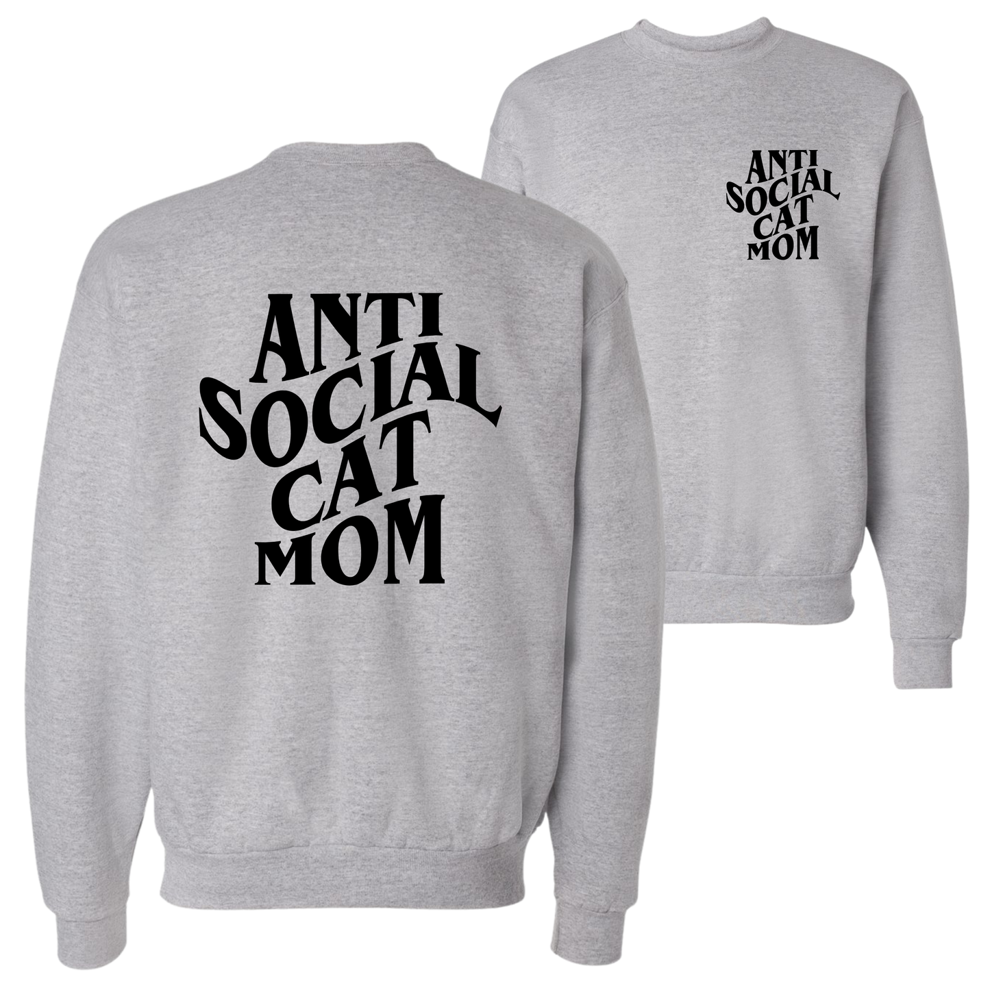 Anti Social Cat Mom Club Top