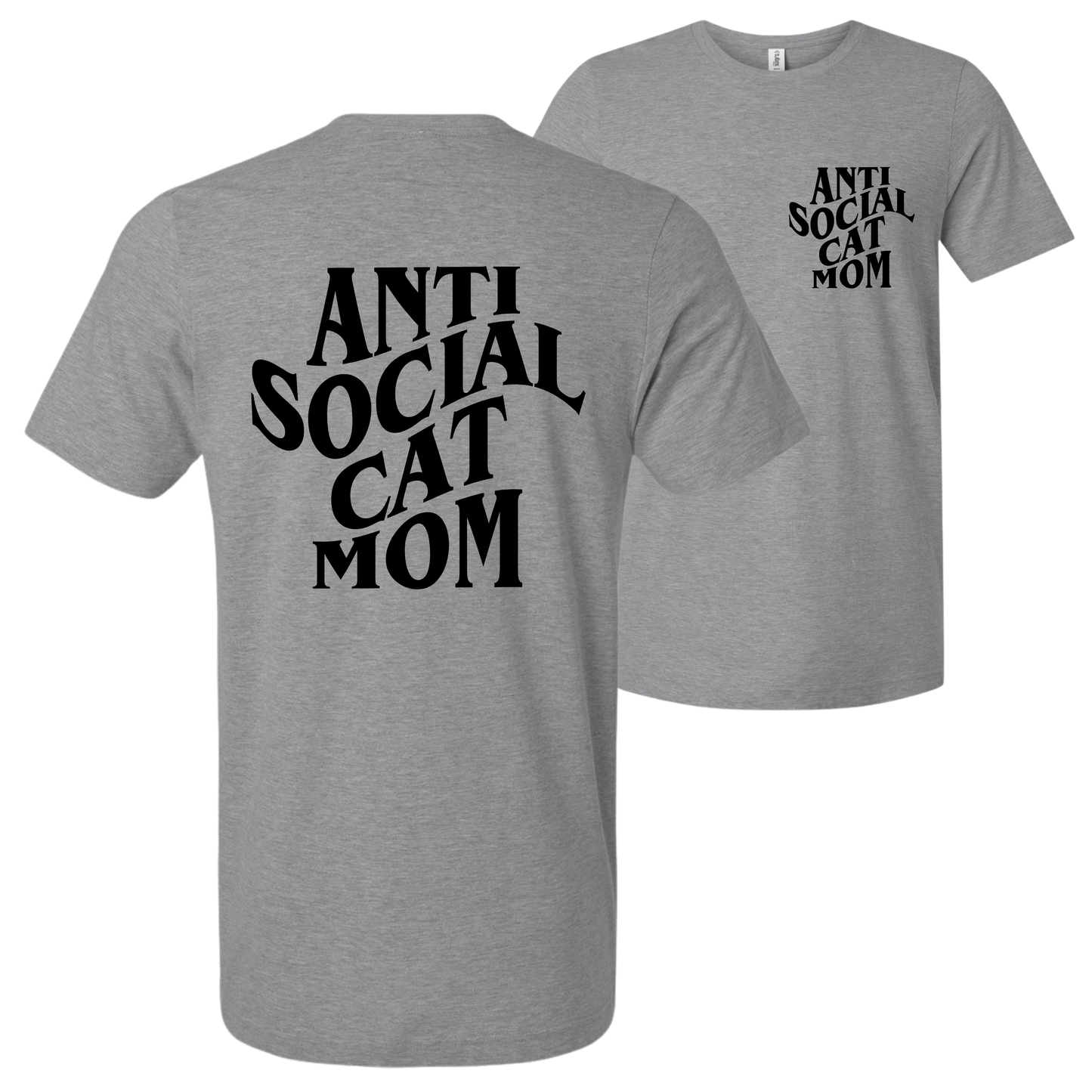 Anti Social Cat Mom Club Top