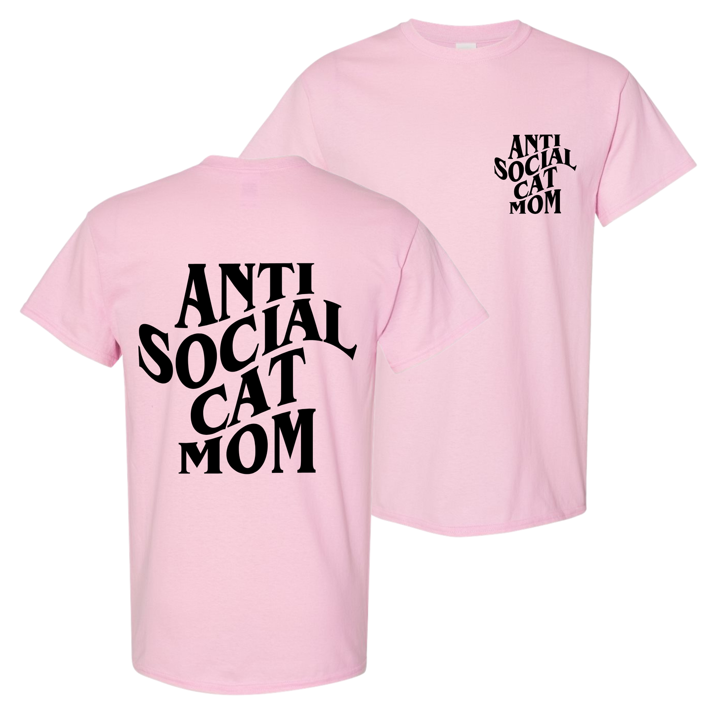 Anti Social Cat Mom Club Top