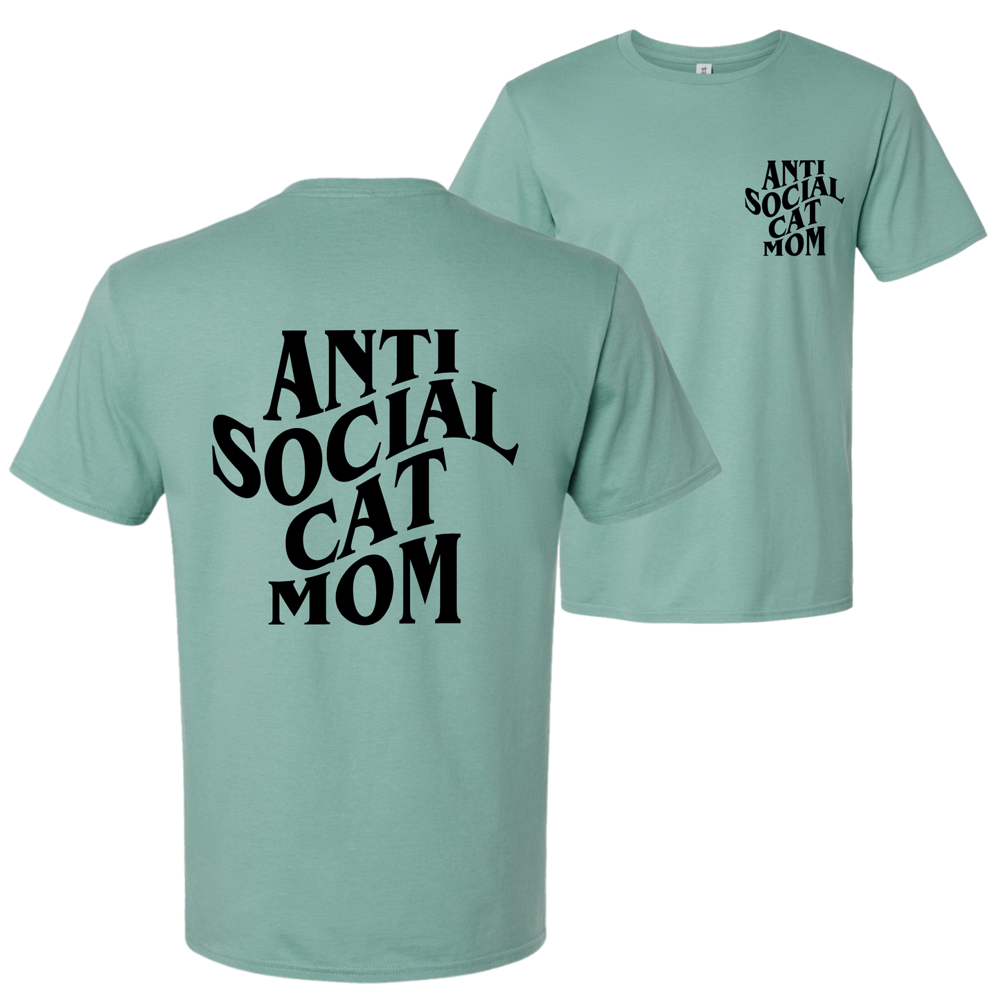 Anti Social Cat Mom Club Top