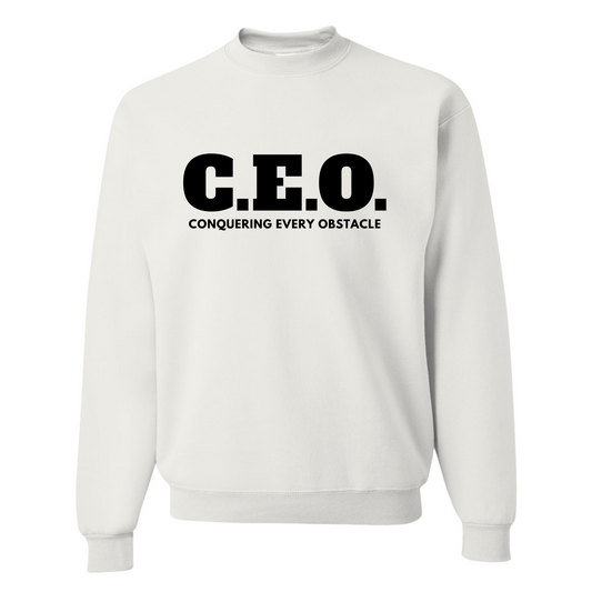 C.E.O. (Conquering Every Obstacle) Crewneck Sweatshirt