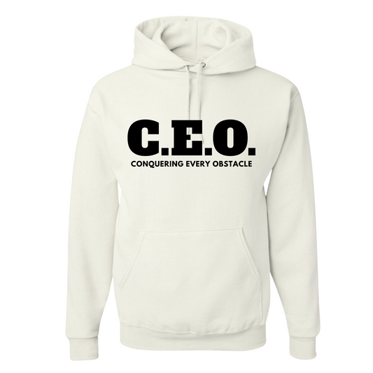 C.E.O. (Conquering Every Obstacle) Hooded Sweatshirt
