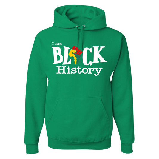 Black History Shirt, I am black history shirt, black pride clothing, black culture apparel, melanin magic top, black empowerment sweatshirt, black history hoodie, unisex black history shirt, bold statement t-shirt, crewneck, black pride, african american history clothing, black excellence apparel, I Am Black, I Am Black Woman, I Am Black Man, Black History Month, Black History, Black Man, Black Woman, Celebrate Black culture, Resiliently Bold