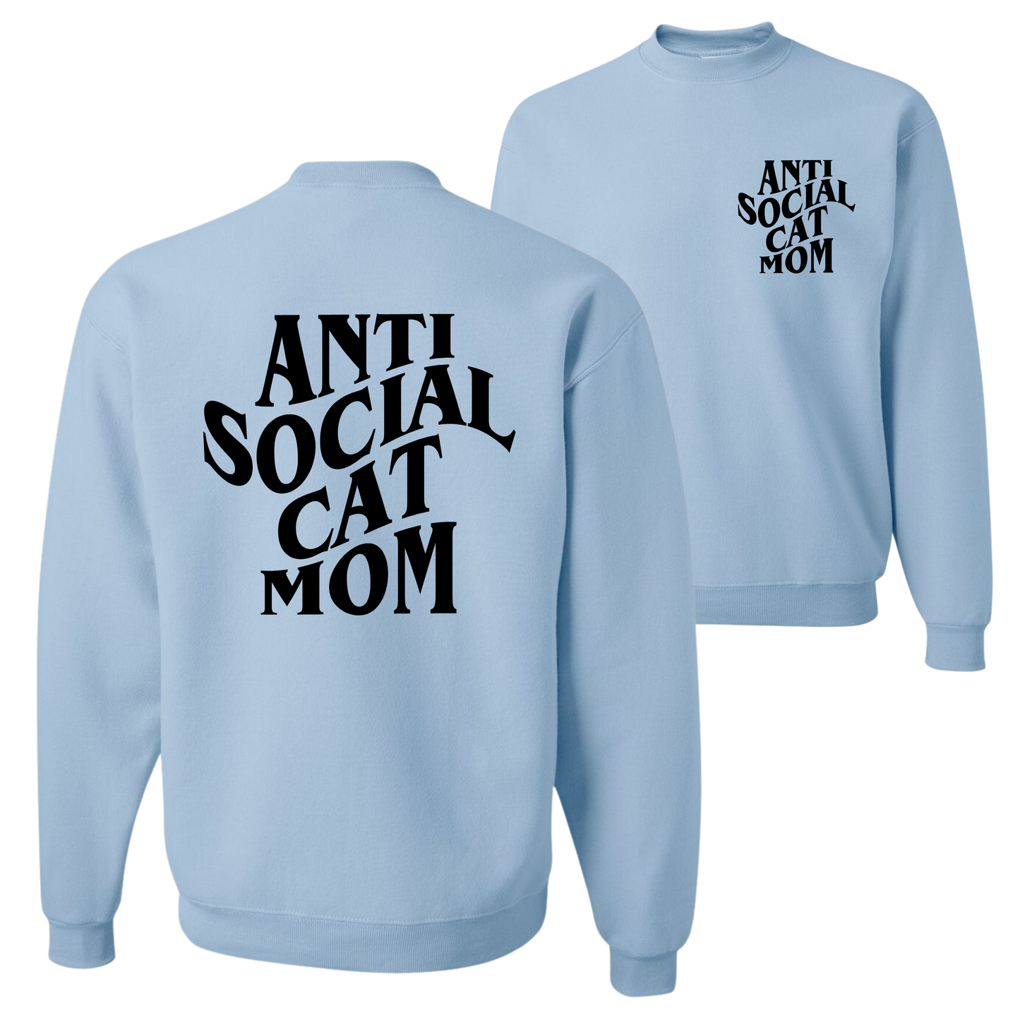 Anti Social Cat Mom Club Top