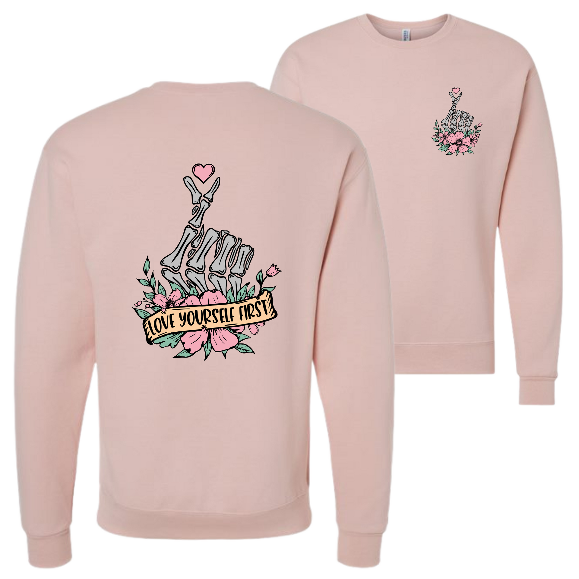 Love Yourself First Graphic Top | Love Yourself Tee | Self Love