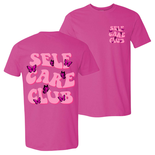 Self-Care Club (Pink) T-Shirt